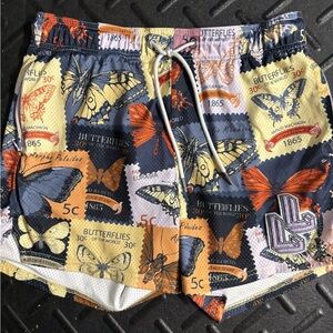 Lumber Legs Printed Mesh Shorts 4 inch inseam